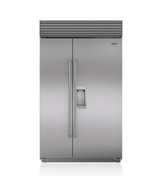 Sub-Zero 122 CM Classic Side-by-Side Refrigerator/Freezer with Dispenser  ICBBI-48SD/S