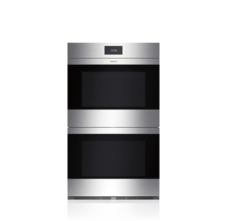 Wolf 76 cm M Series Contemporary Stainless Steel Built-In Double Oven ICBDO30CM/S