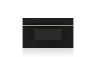 Built In Microwave Ovens Wolf Liances 76 Cm M Series Contemporary Drop Down Door Microwave Oven