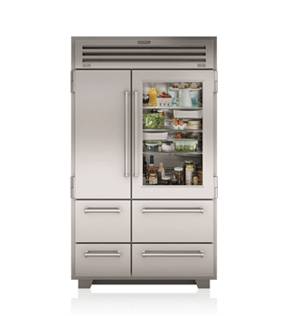 Sub-Zero 122 cm PRO Refrigerator/Freezer with Glass Door ICBPRO4850G
