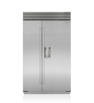 Sub-Zero 122 cm Classic Side-by-Side Refrigerator/Freezer with Dispenser ICBCL4850SD/S