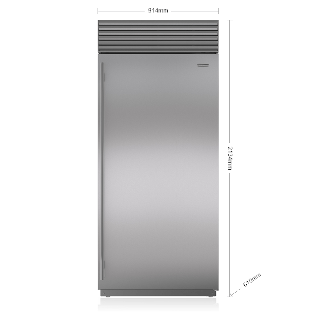 91 CM Classic Freezer ICBBI36F/S SubZero Appliances