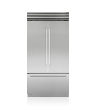 Sub-Zero 107 CM Classic French Door Refrigerator/Freezer with Internal Dispenser ICBCL4250UFDID/S