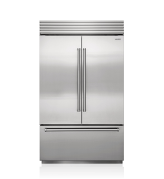Sub-Zero 122 CM Classic French Door Refrigerator/Freezer with Internal Dispenser ICBCL4850UFDID/S
