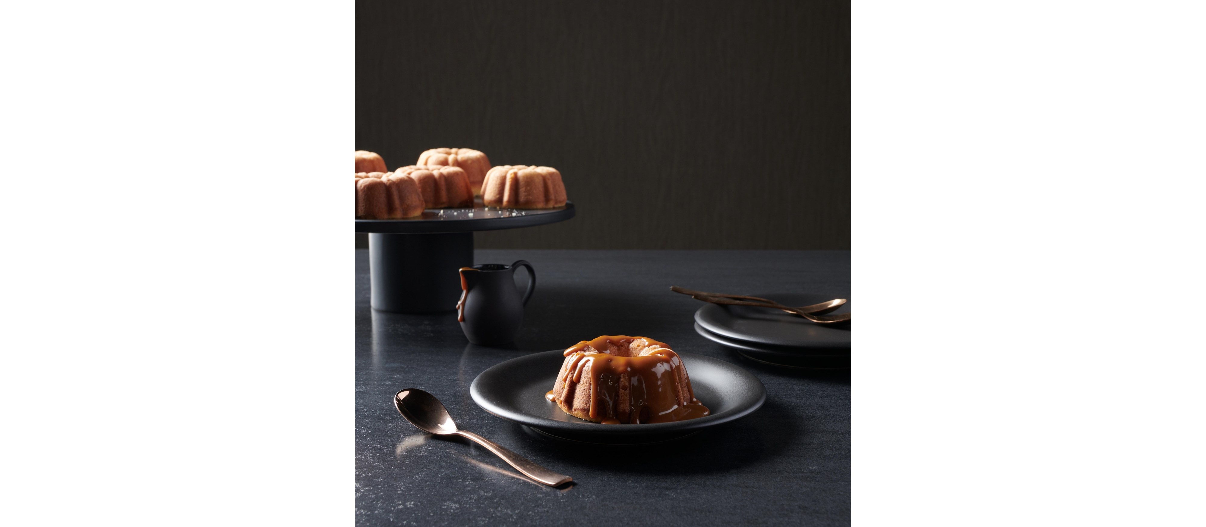 Miniature Salted Caramel Bundt Cakes Recipe Wolf Ovens Bake Mode