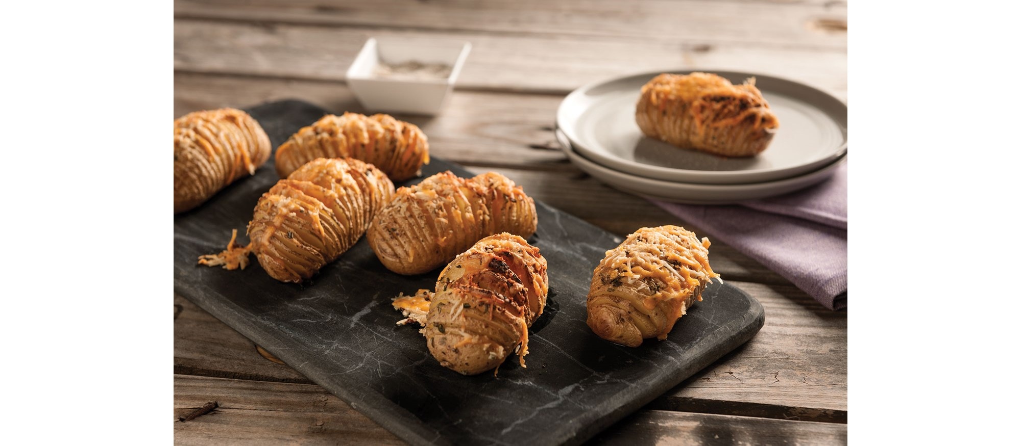 Hasselback Potatoes