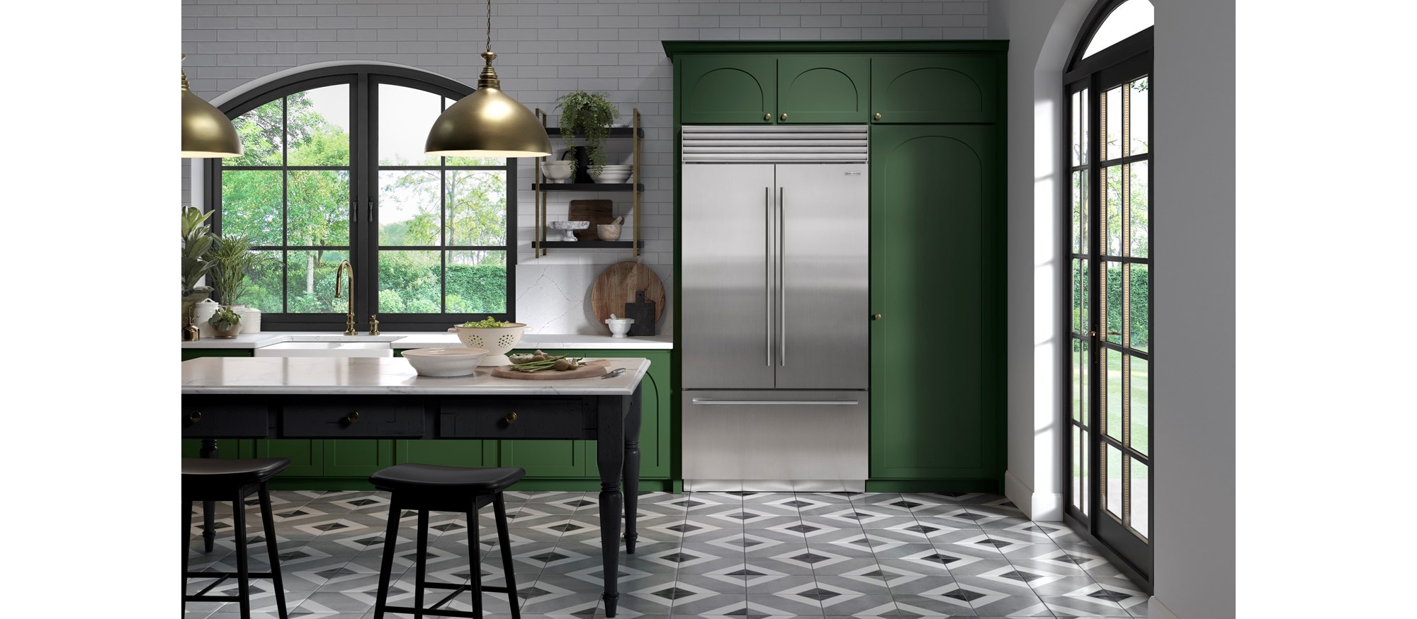 SubZero 107 CM Classic French Door Refrigerator