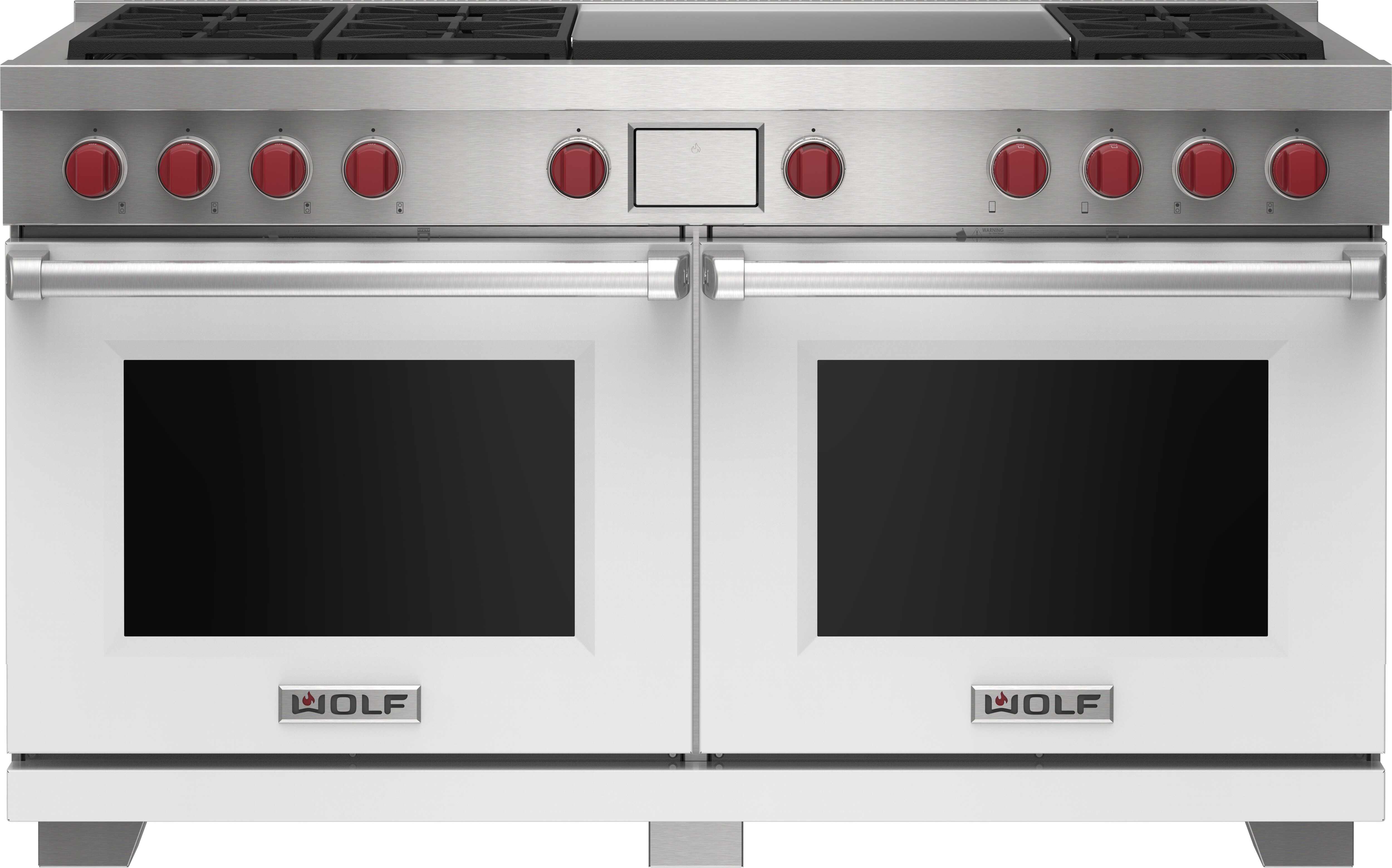 Wolf 152 cm Dual Fuel Range 6 Burner Infrared Dual Teppanyaki