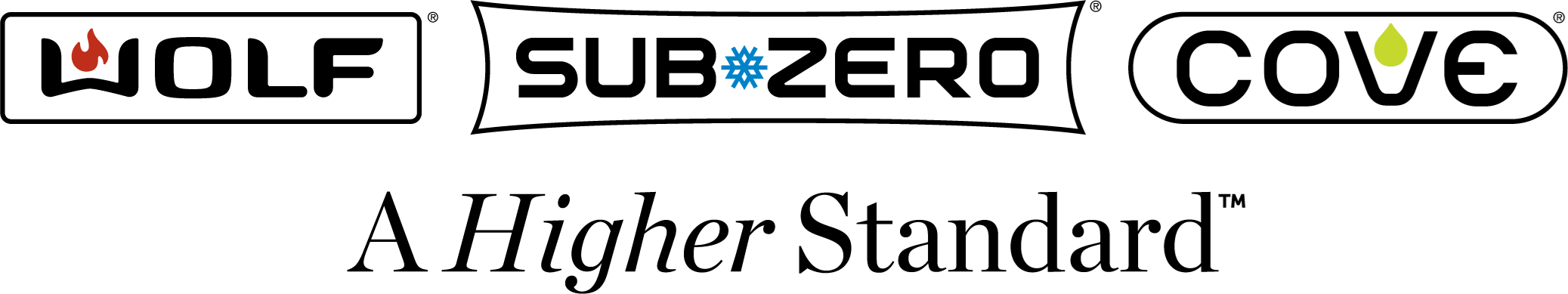 Wolf, Sub-Zero, Cove A Higher Standard 