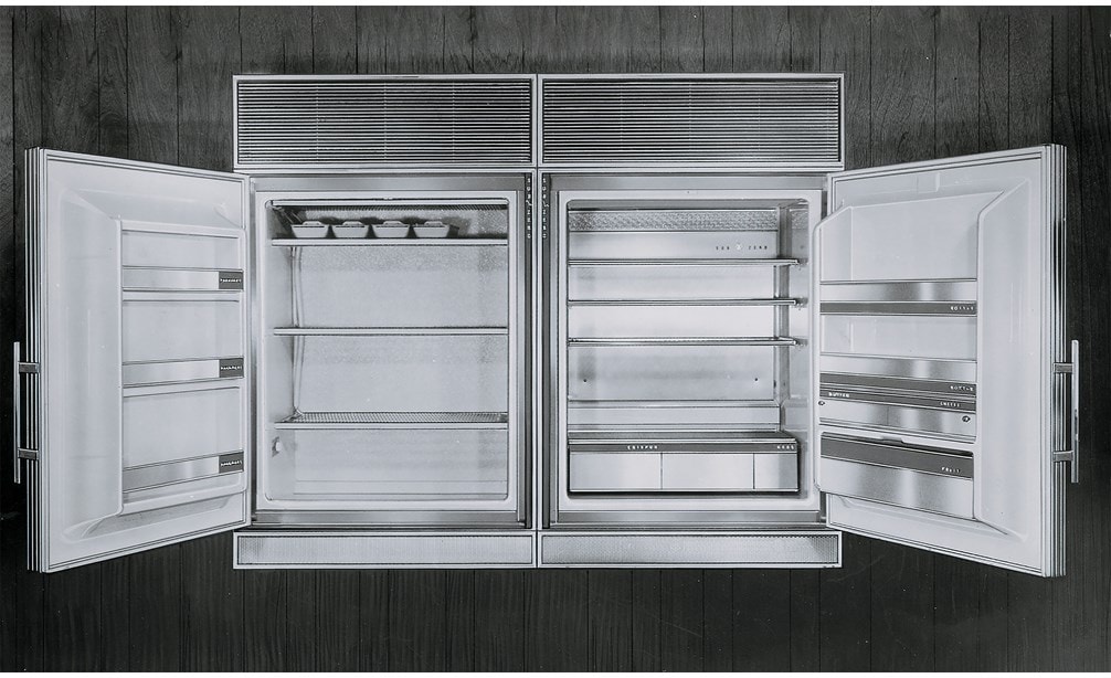 Sub-Zero BI-36U Stainless Steel Built In Over and Under Refrigerator Freezer 