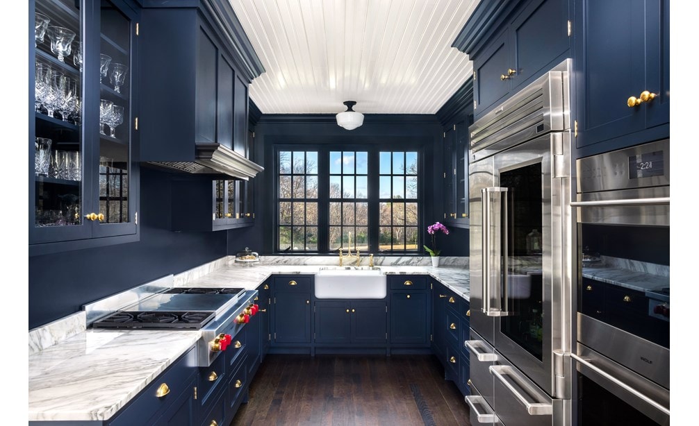 Sub-Zero, Wolf, and Cove Kitchen Design Contest Finalist, Beth Veillette of Hanford-Cabinet-Woodworking from Guilford, CT, USA