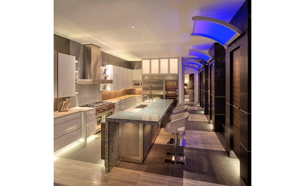 Penthouse Kitchen | Sub-Zero and Wolf Kitchens