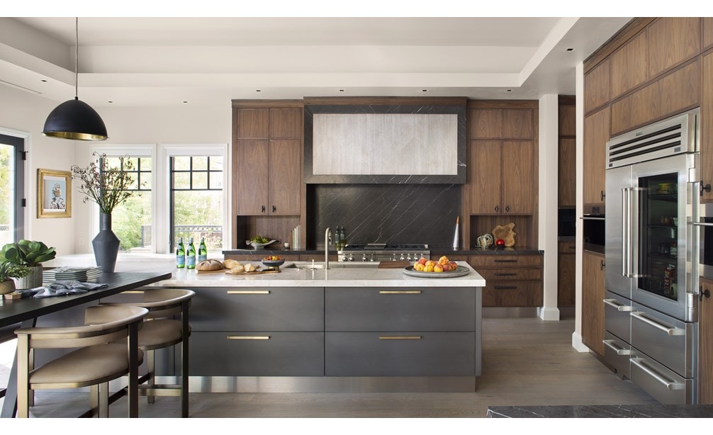 "Sub-Zero, Wolf, and Cove KDC Finalist  Baby I'm Home featuring ICBPRO4850G 48"" PRO refrigerator/Freezer with Glass Door, ID-30R 30"" Refrigerator Drawers, CSO24TE/S/TH 24"" E Series Transitional, DF48450F/S/P 48"" - 4 Burners and French Top, DF486G 48"" - 6 Burners and Infrared Griddle and ICBSPO24TE/S/TH 24"" E Series Transitional Speed Oven "