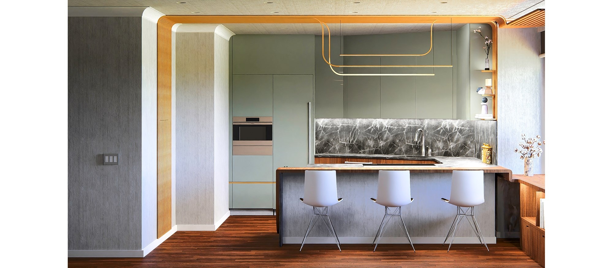 Sub-Zero, Wolf, and Cove Kitchen Design Contest Finalist, Alexander Drozdovitch of Montgomery College from Gaithersburg, MM, USA