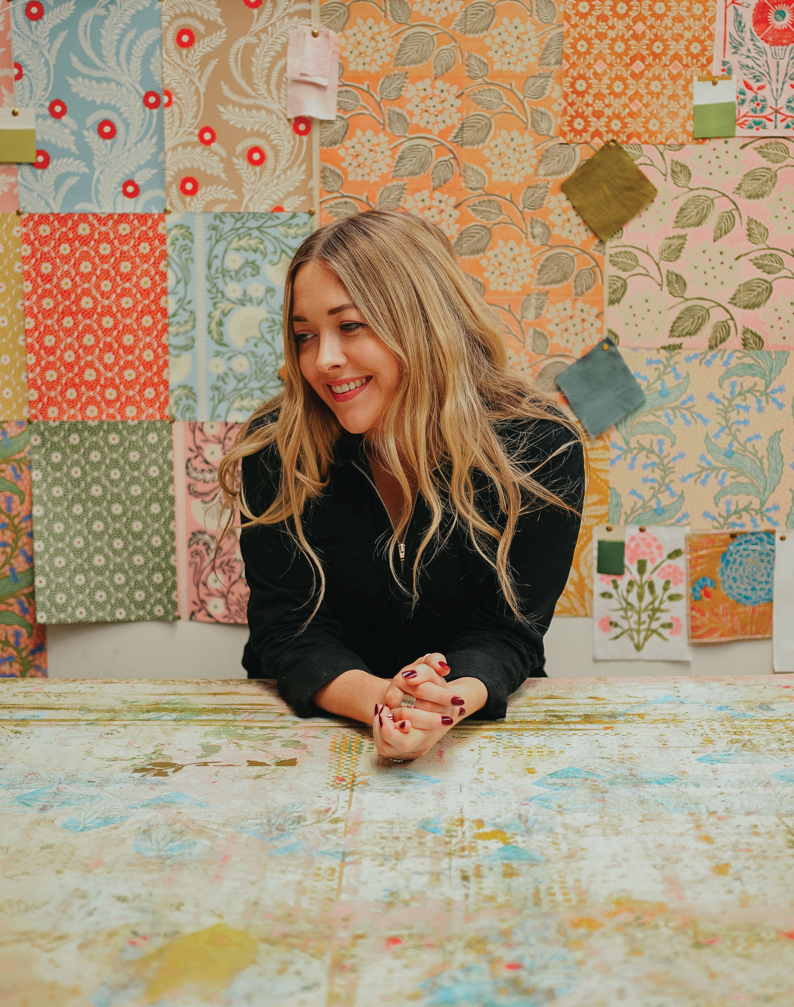 If walls could talk, the ones adorned with Ellen Merchant’s bold prints would have stories to tell about hand-crafted artistry.