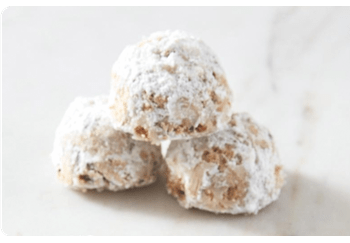 The perfect sweet treat: Dandelion Chocolate's Nibby Snowballs.