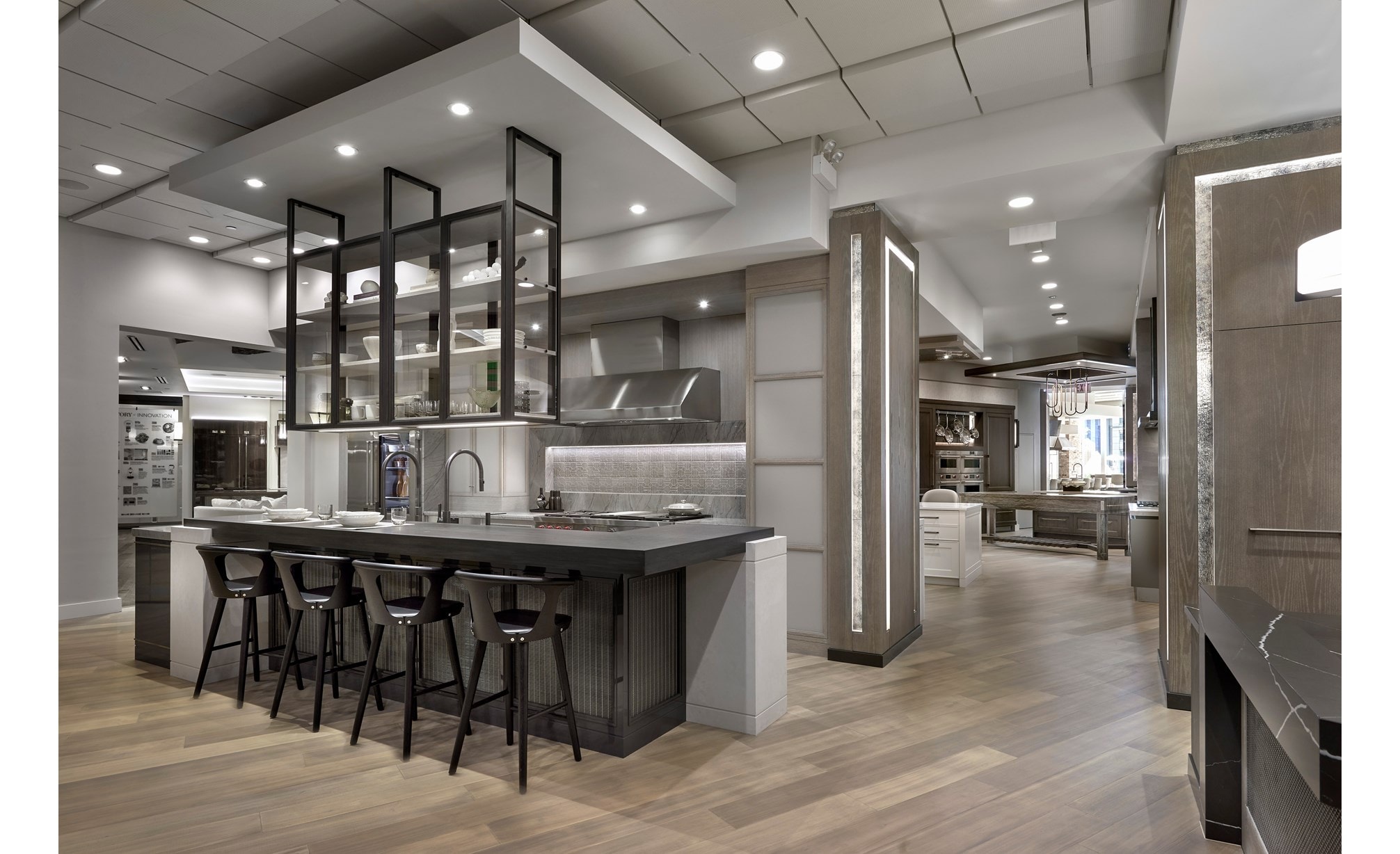 Styles and models for any kitchen in a variety of kitchen styles await at our Sub-Zero, Wolf and Cove Showroom in Chicago, Illinois