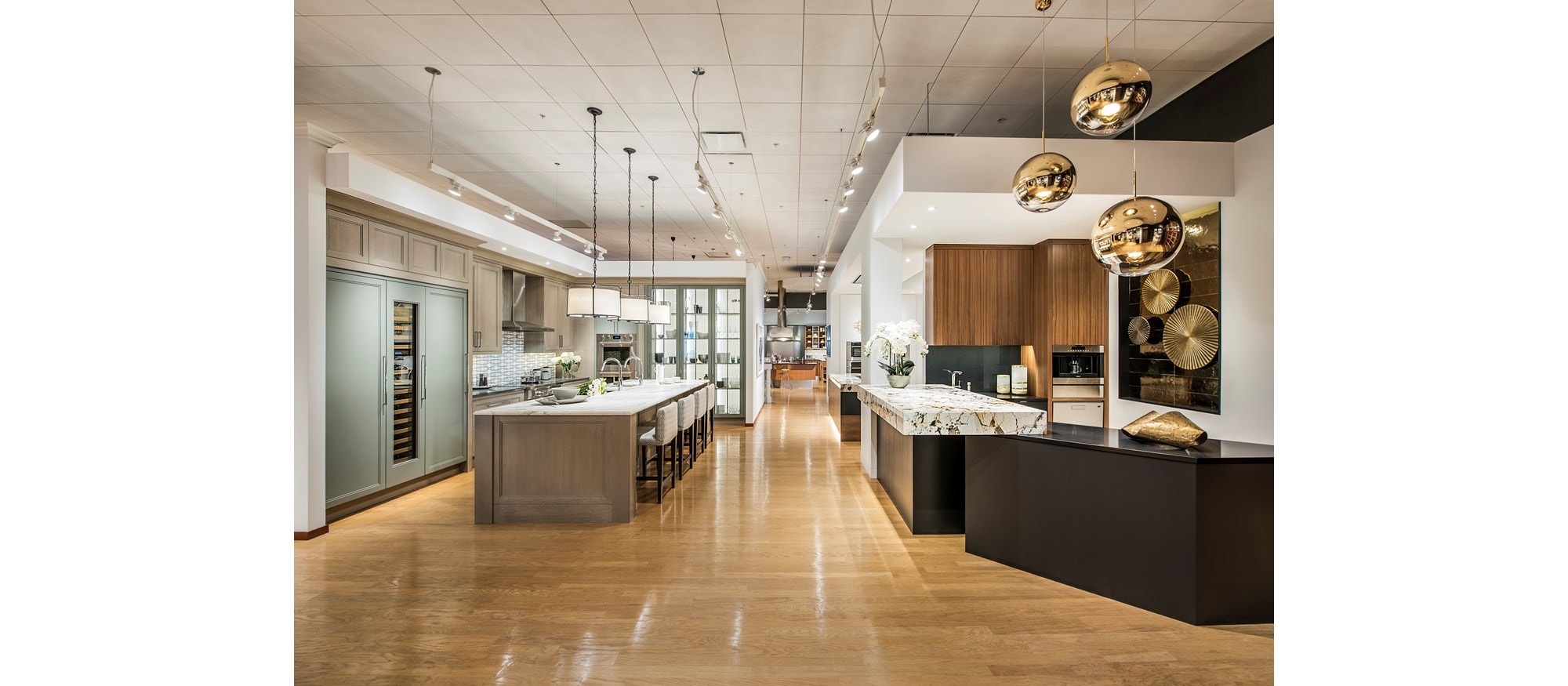 Explore ideas for your new kitchen at Sub-Zero, Wolf and Cove Showroom in Columbia, Maryland