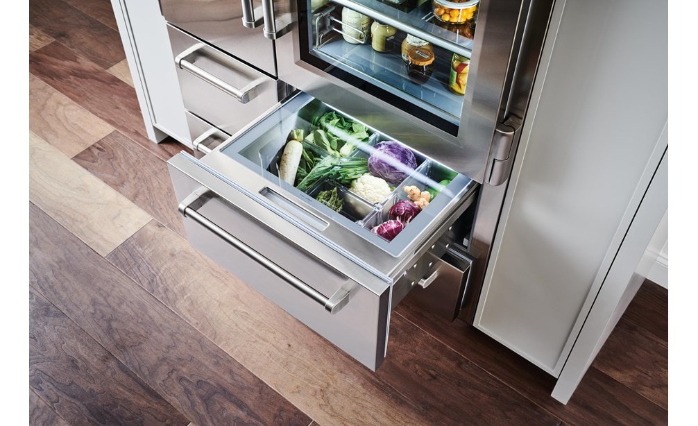 Open and close a Sub-Zero refrigerator and feel the sturdiness of it in action at our Sub-Zero, Wolf and Cove Showroom in Parma, Ohio