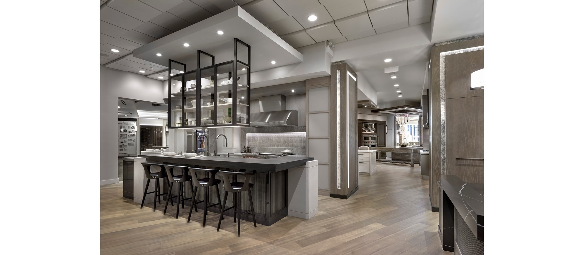 Explore ideas for your new kitchen at Sub-Zero, Wolf and Cove Showroom in Chicago, Illinois.