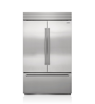 Sub-Zero 122 cm Classic French Door Refrigerator/Freezer with Internal Dispenser ICBCL4850UFDID/S