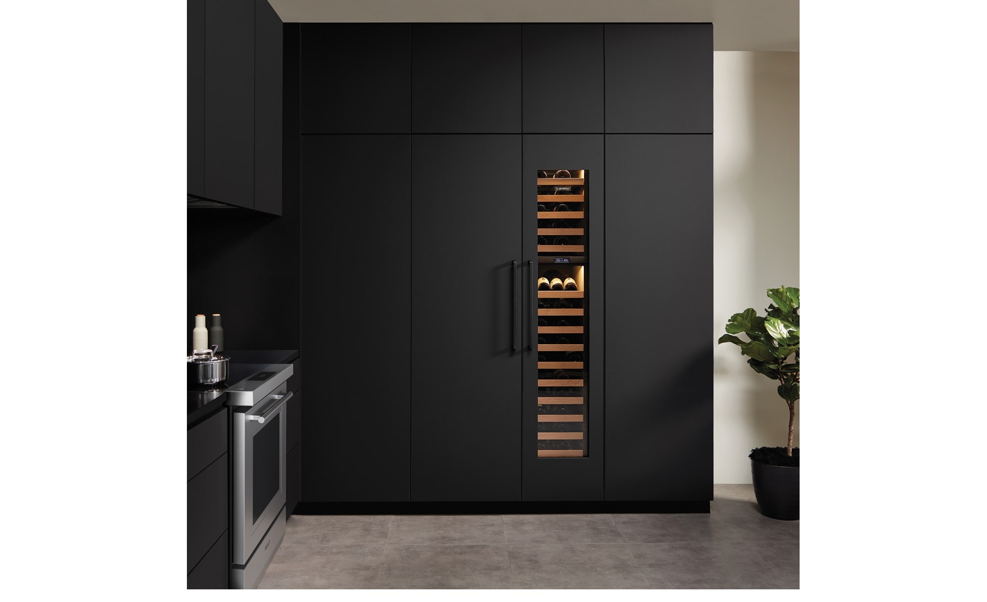 18" Designer Wine Storage - Panel Ready