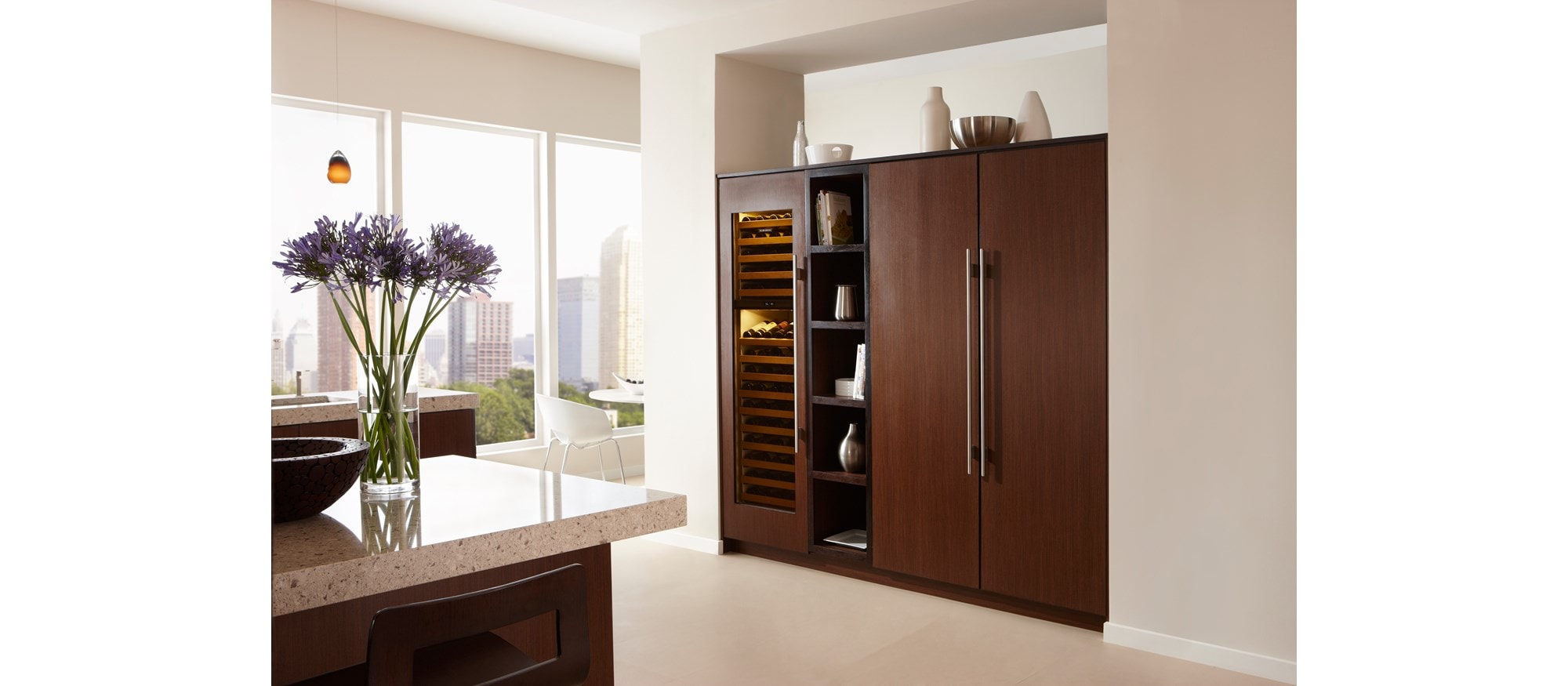 Sub-Zero 30 Inch Wine Column (DEC3050W)