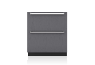Sub-Zero 76 CM Refrigerator and Freezer Drawers with Ice Maker - Panel Ready ICBID-30CI
