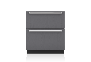 Sub-Zero 76 cm Designer Freezer Drawers with Ice Maker - Panel Ready ICBID-30FI