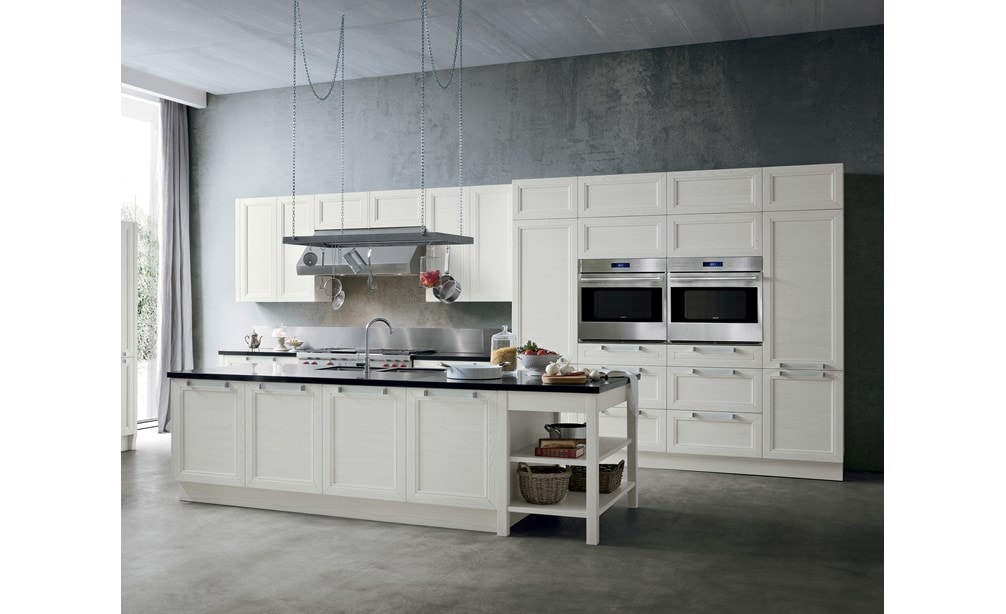 A Pair of Wolf 30" E Series Professional Classic Single Ovens (SO30PE/S/PH) displayed expertly within clean kitchen cabinetry.