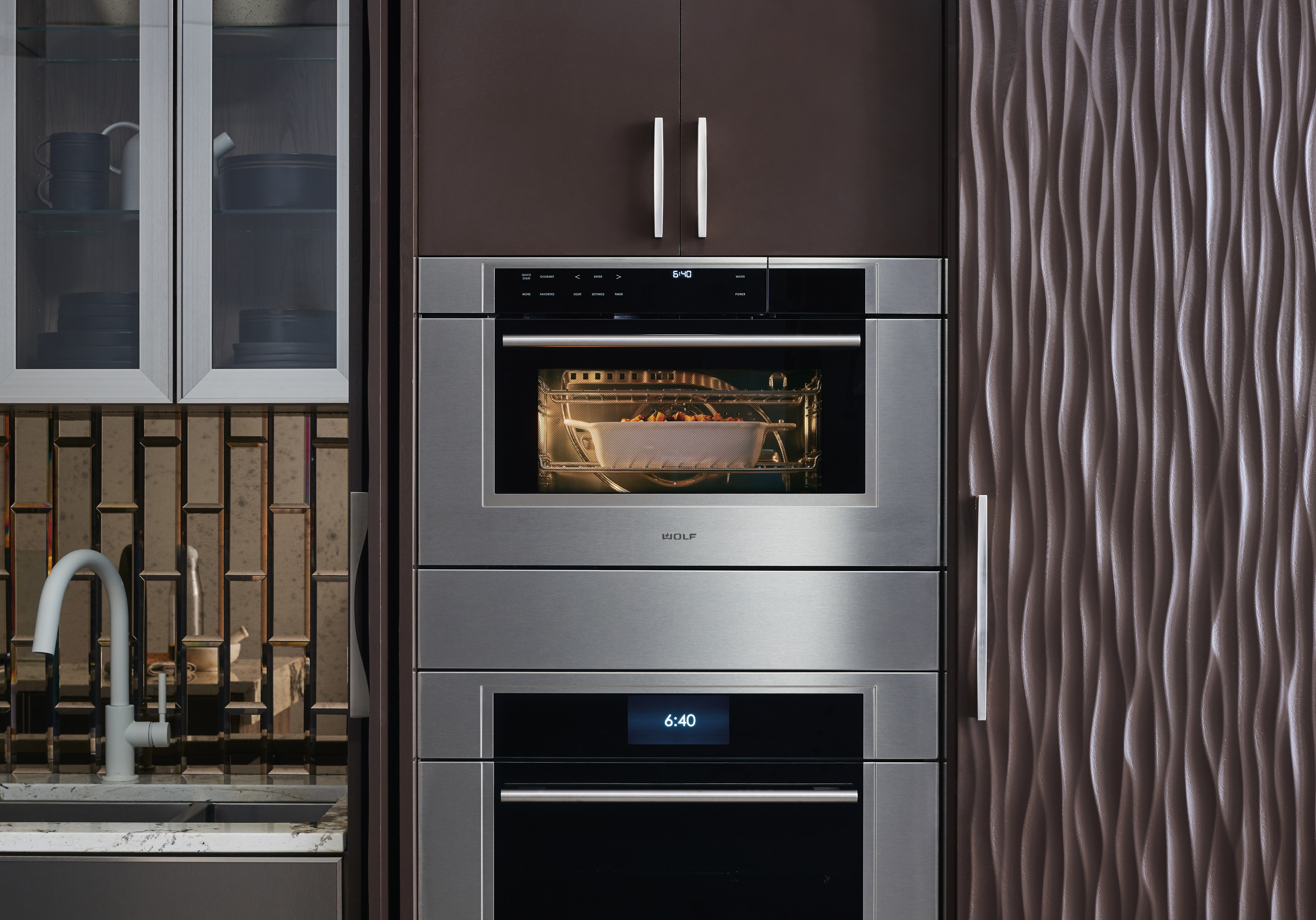 Wolf 30" M Series Transitional Convection Steam Oven (CSO30TM/S/TH)