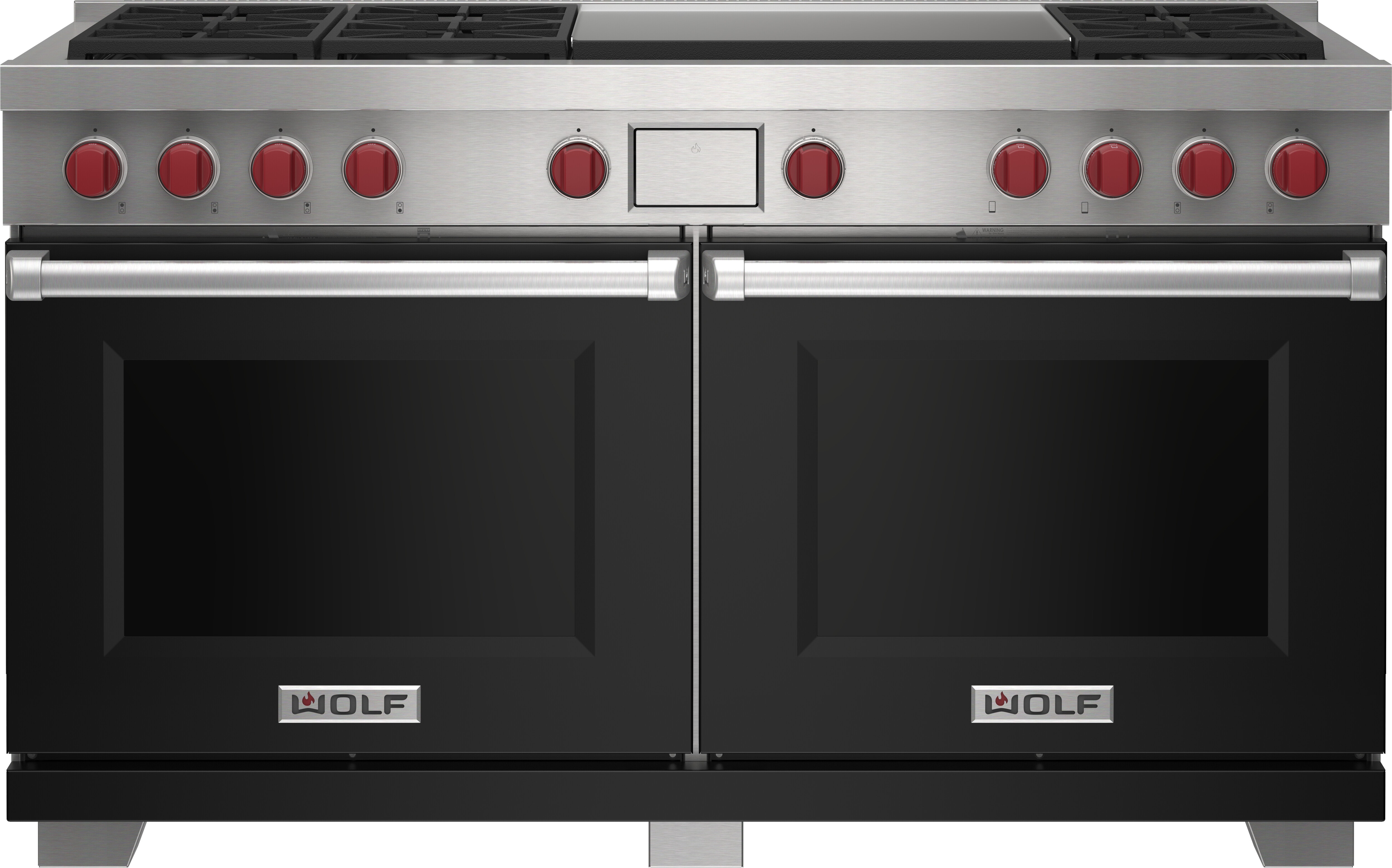 Wolf 152 cm Dual Fuel Range 6 Burner Infrared Dual Teppanyaki