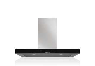 Wolf 91 cm Cooktop Wall Hood - Black ICBVW36B