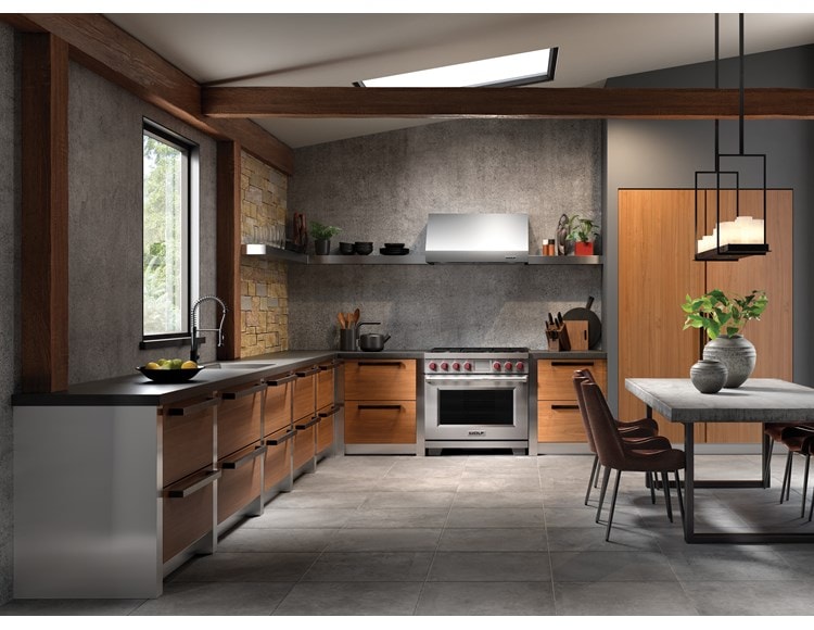 Wolf 36" Pro Wall Hood - 24" Depth (PW362418)