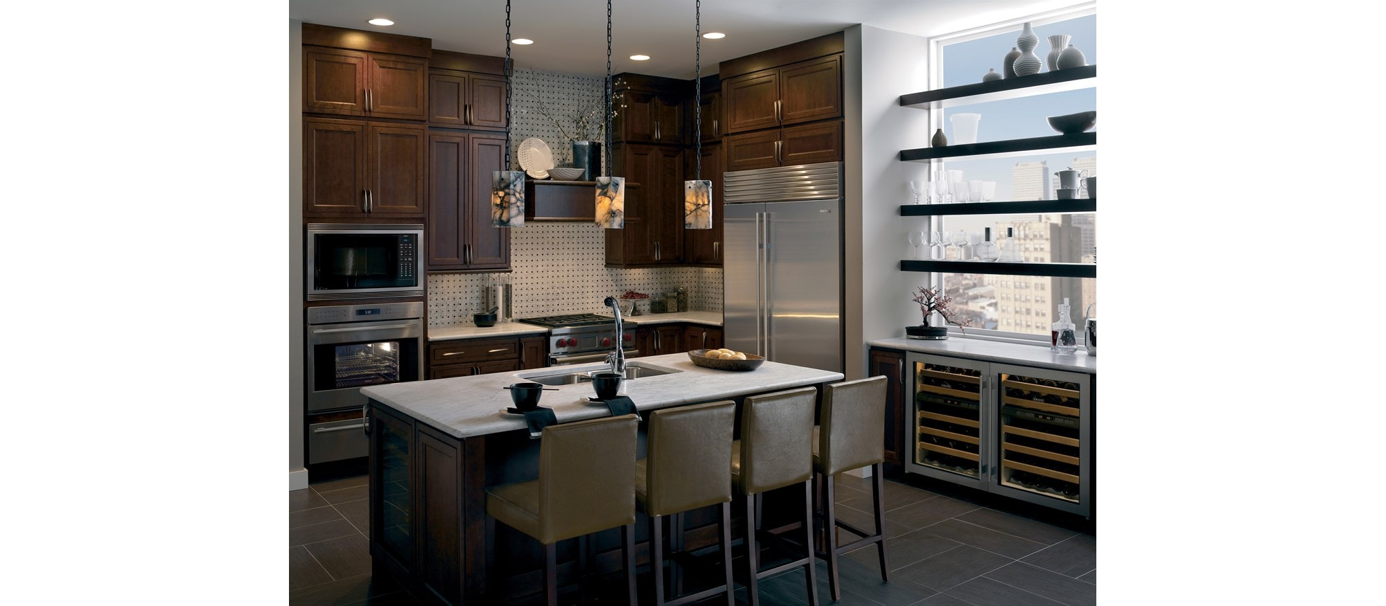 Wolf Appliances 30" Dual Fuel Range - 4 Burners (DF304) Wolf Appliances 24" Convection Microwave Oven (MC24) Wolf Appliances 30" Dual Fuel Range - 4 Burners (DF304) Wolf Appliances 24" Convection Microwave Oven (MC24) Wolf Appliances 30" Warming Drawer (WWD30)