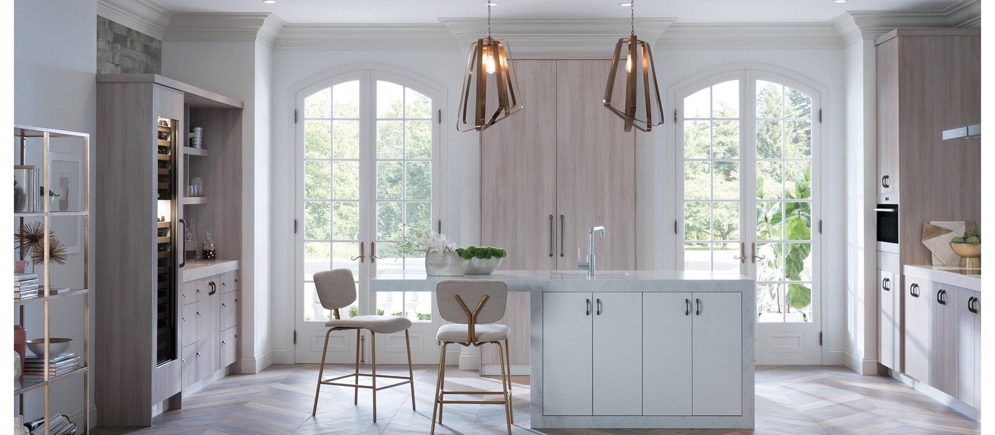 61 cm Designer Column Freezer with Ice Maker - Panel Ready