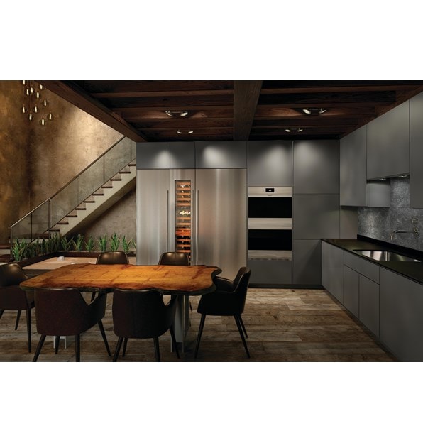 Sub-Zero 91 CM Designer Column Refrigerator with Internal Dispenser Panel  Ready (ICBDEC3650RID)