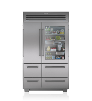 Sub-Zero PRO 48 with Glass Door ICB648PROG