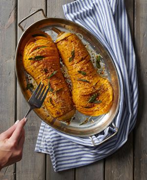 Hasselback Butternut Squash