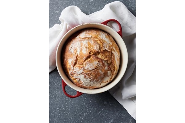 Dutch Oven Bread recipe using the Wolf E Series Oven