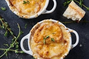French Onion Soup recipe using the Wolf Dual Fuel Range