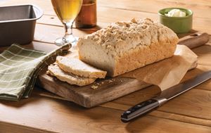 Parmesan Garlic Beer Bread
