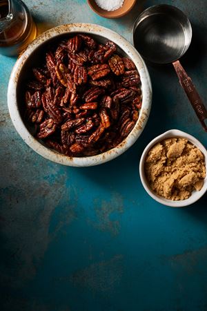 Bourbon-Candied-Pecans