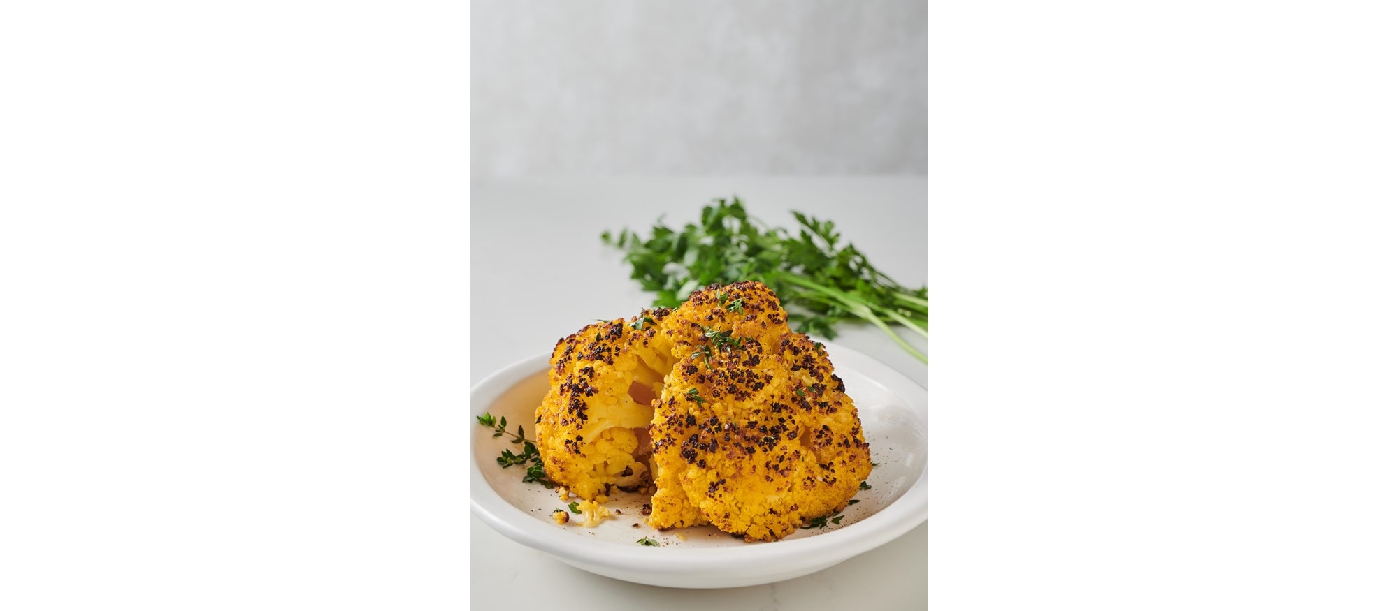 Easy and delicious Whole Roasted Cauliflower recipe using the Gourmet Mode setting of your Wolf Oven