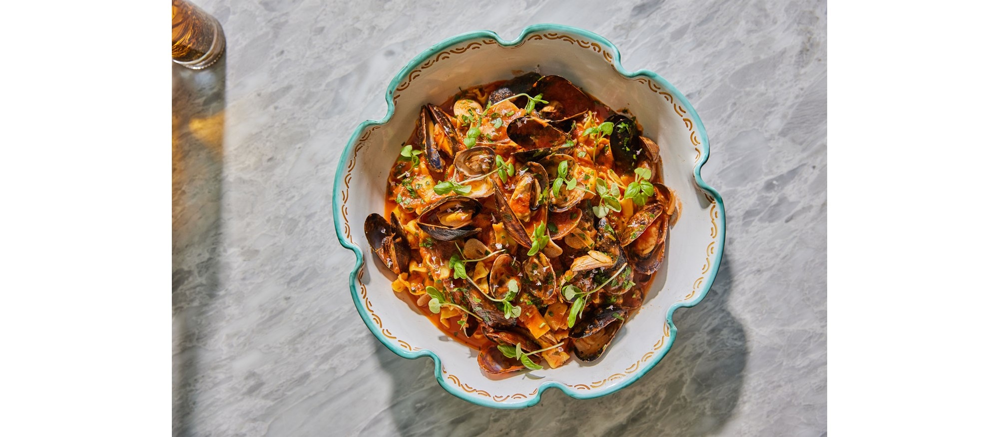 Mussels and Clams Fra Diavolo