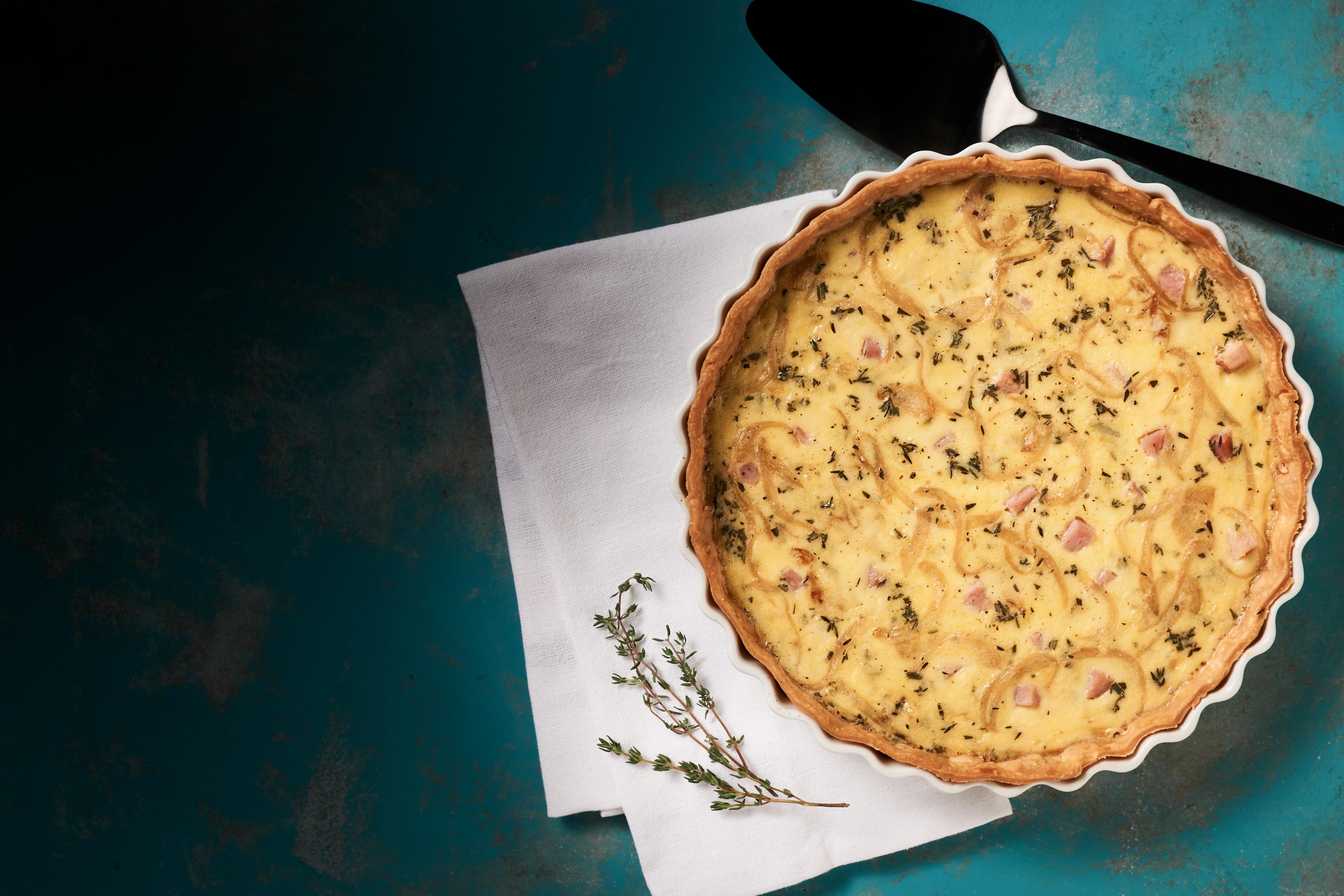 QuicheEasy and delicious Quiche Lorraine recipe using the Bake Mode setting of your Wolf Oven