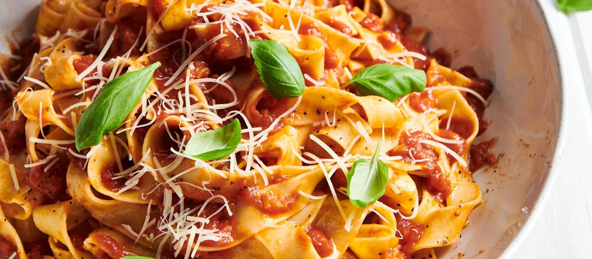 Easy and delicious Pappardelle Noodle recipe using your Wolf Range