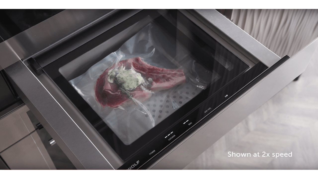 Wolf Vacuum Seal Drawer - Quick Start
