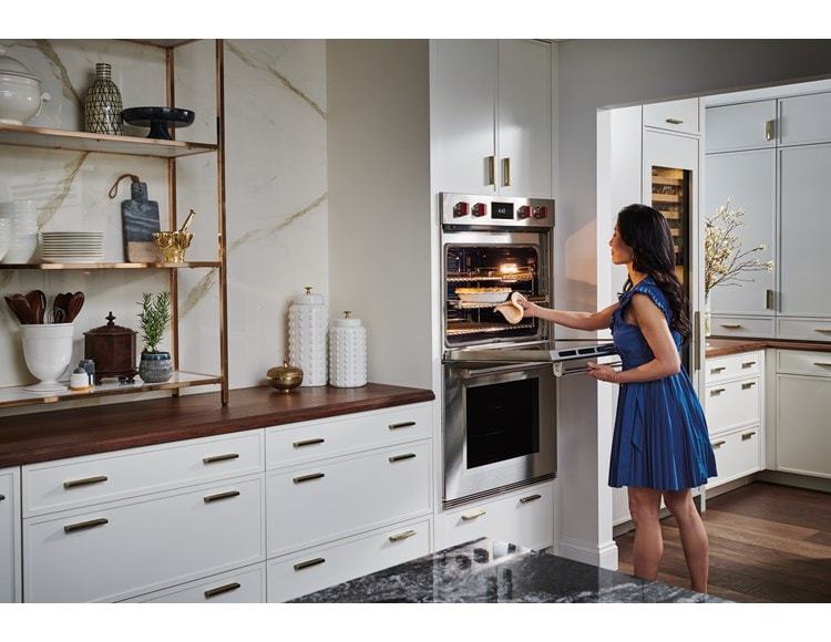 Wolf Built-In Ovens provide the ultimate luxury kitchen environment