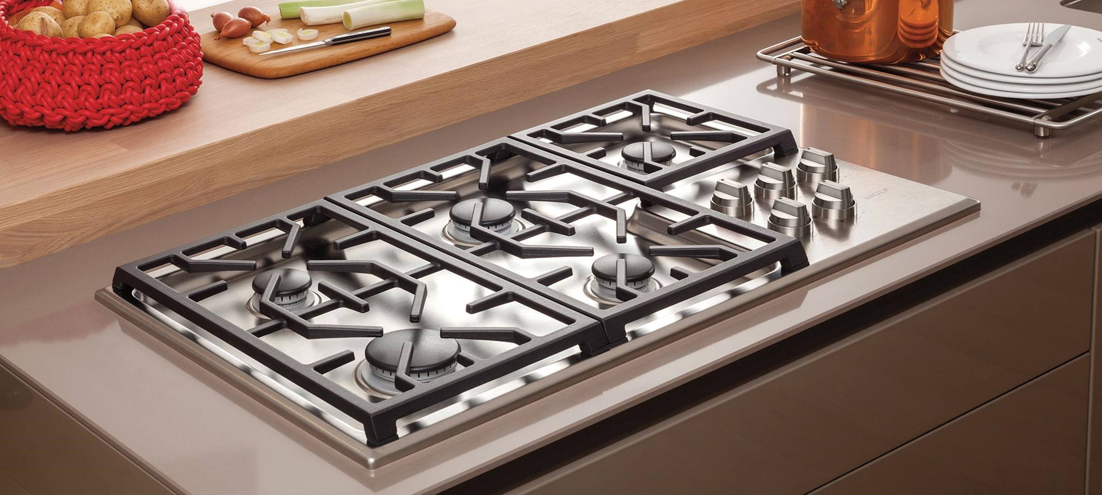 91 cm Professional Gas Cooktop - 5 Burners